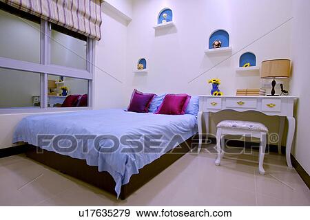 Modern style bedroom View Large Photo Image Stock Photo - Modern style bedroom. Fotosearch