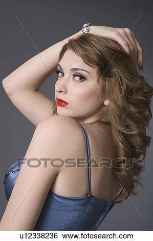 Portrait of teenage girl View Large Photo Image Stock Photograph - Portrait of teenage girl. Fotosearch