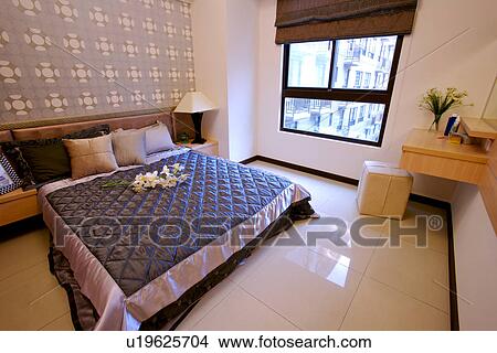 Bedroom View Large Photo Image Picture - Bedroom. Fotosearch