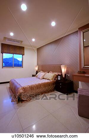 Stock Photograph - Large Bedroom. Fotosearch