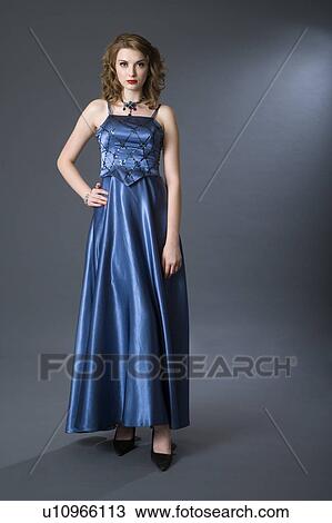 Teenage girl in formal dress View Large Photo Image Stock Image - Teenage girl in formal dress. Fotosearch