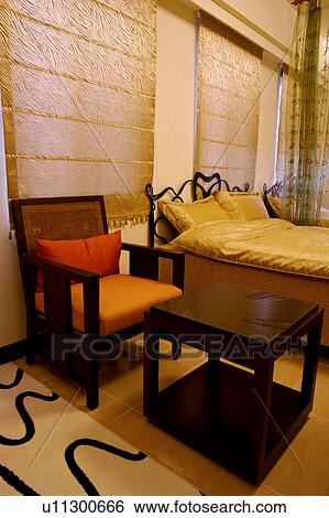 Stock Photograph - Bedroom. Fotosearch