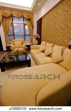 Stock Photo - Contemporary house interior. Fotosearch