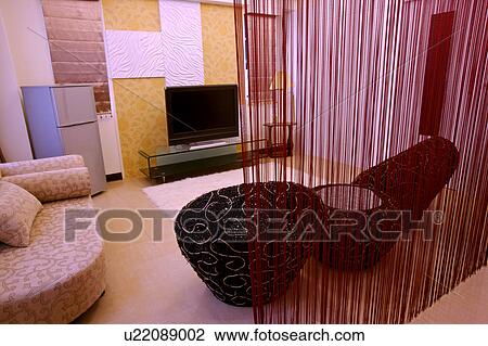 Cosy and furnished living room View Large Photo Image Stock Image - Cosy and furnished living room. Fotosearch