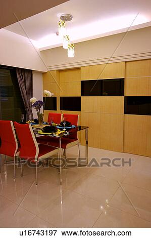 Stock Photo - Dinning room. Fotosearch