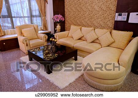 Stock Image - Living room. Fotosearch
