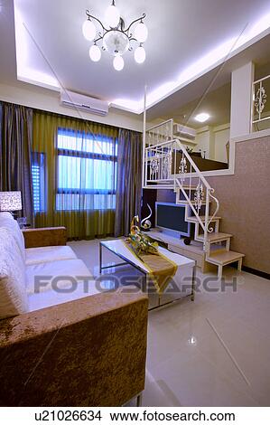 Picture - Showcase living room. Fotosearch
