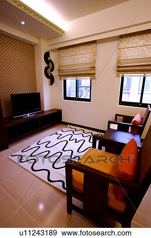 Stock Photo - Showcase living room. Fotosearch