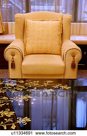 Stock Image - Sofa and coffee table. Fotosearch