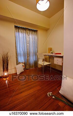Home interior of bedroom with modern style View Large Photo Image Stock Image - Home interior of bedroom with modern style. Fotosearch