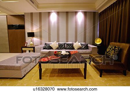 Home interior of living room with modern style View Large Photo Image Stock Image - Home interior of living room with modern style. Fotosearch