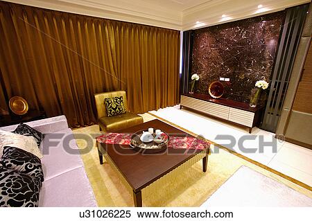 Stock Photography - Home interior of living room with modern style. Fotosearch