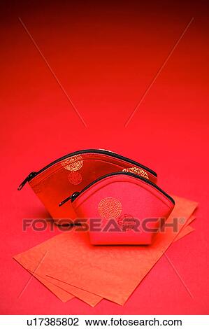 Chinese silk bags and red envelopes View Large Photo Image Stock Image - Chinese silk bags and red envelopes. Fotosearch