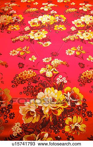 Chinese style totem on red fabric View Large Photo Image Stock Image - Chinese style totem on red fabric. Fotosearch
