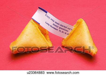 Stock Image - Fortune cookie. Fotosearch