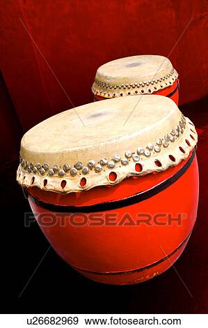 Stock Photo - Umbrella with Chinese painting. Fotosearch