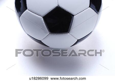 Stock Photo - Close up of soccer ball. Fotosearch