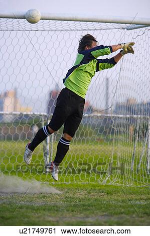 Goalkeeper Misses Shot View Large Photo Image Stock Image - Goalkeeper Misses Shot. Fotosearch