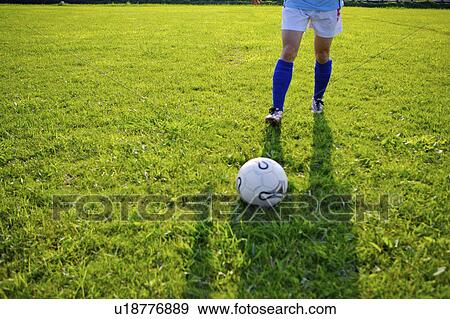 Soccer player, mid section View Large Photo Image Stock Photo - Soccer player, mid section. Fotosearch