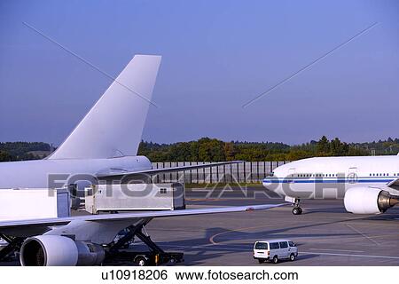 Stock Photograph - Airport view. Fotosearch