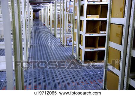 Warehouse shelves View Large Photo Image Stock Photography - Warehouse shelves. Fotosearch