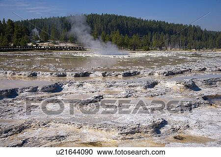 Stock Image - Yellowstone National Park, Wyoming, USA. Fotosearch