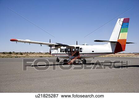 Stock Photo - Airplane, close up, West rim of Grand Canyon, United States, Arizona, Grand Canyon National Park. Fotosearch