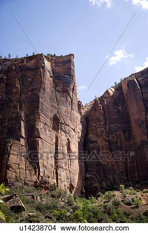 Picture - Zion Canyon National Park, UT, USA. Fotosearch