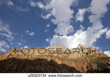 Picture - Zion Canyon National Park, UT, USA. Fotosearch