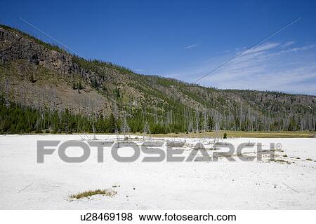 Stock Photo - Black Sand Basin, Yellowstone National Park, Wyoming'. Fotosearch
