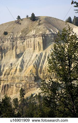 Stock Photo - Grand Canyon of the Yellowstone, Yellowstone National Park, Wyoming, USA. Fotosearch