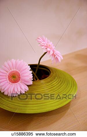 Stock Photography - Hat and flowers. Fotosearch