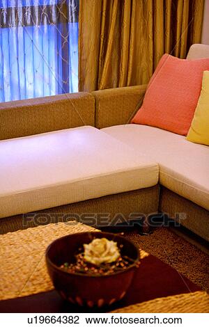 Modern living room View Large Photo Image Stock Image - Modern living room. Fotosearch