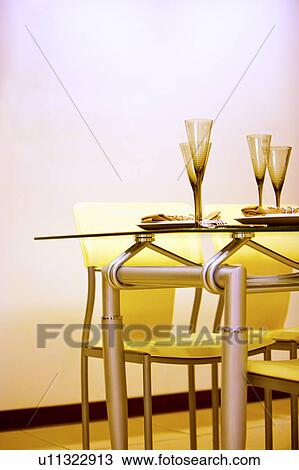 Dinning table View Large Photo Image Stock Image - Dinning table. Fotosearch