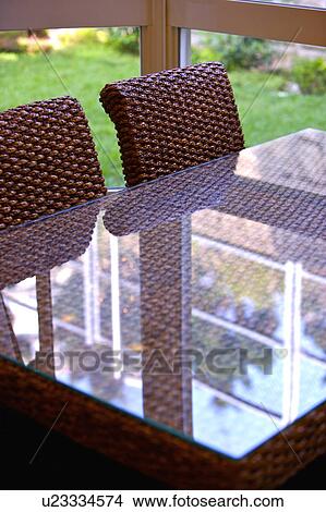 Picture - Table near window. Fotosearch