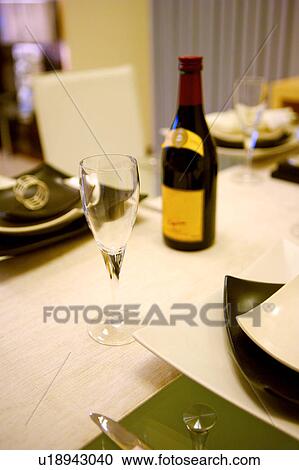 Table setting View Large Photo Image Stock Image - Table setting. Fotosearch