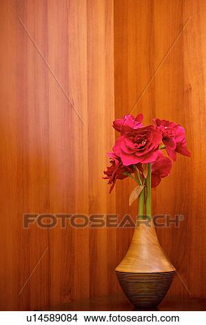 Picture - Vase with flowers. Fotosearch