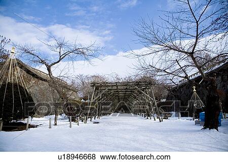 Japan, Hokkaido, Goryokaku View Large Photo Image Stock Photo - Japan, Hokkaido, Goryokaku. Fotosearch