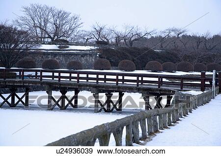 Japan, Hokkaido, Goryokaku View Large Photo Image Stock Photo - Japan, Hokkaido, Goryokaku. Fotosearch