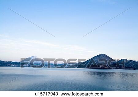 Stock Image - Japan, Hokkaido, Lake Toya-ko. Fotosearch