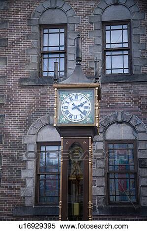 Japan, Hokkaido, Otaru city, Building with clock View Large Photo Image Stock Photography - Japan, Hokkaido, Otaru city, Building with clock. Fotosearch
