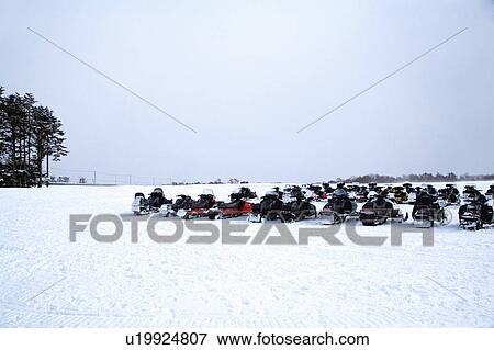 Japan, Hokkaido, Ski Resort View Large Photo Image Stock Photo - Japan, Hokkaido, Ski Resort. Fotosearch