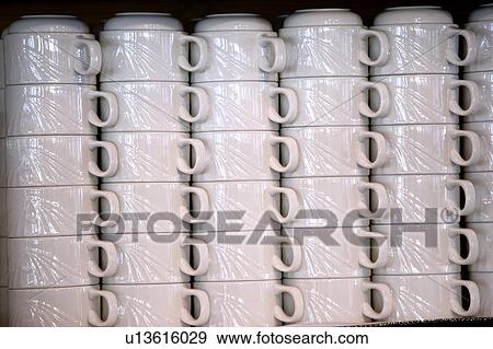 Coffee cups, full frame View Large Photo Image Stock Photo - Coffee cups, full frame. Fotosearch