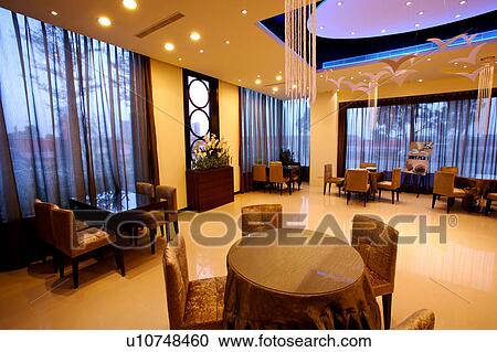Empty restaurant View Large Photo Image Stock Image - Empty restaurant. Fotosearch