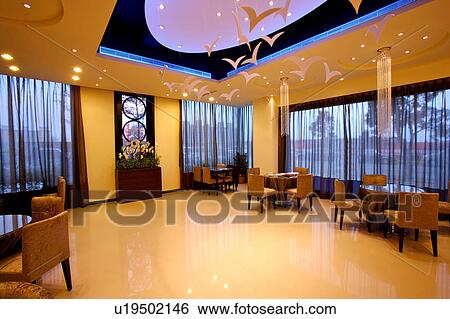 Empty Restaurant View Large Photo Image Stock Photograph - Empty Restaurant. Fotosearch