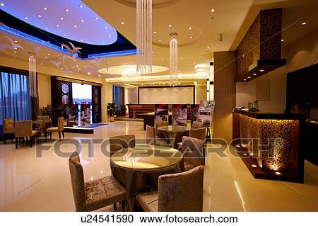 Stock Image - Luxury Restaurant. Fotosearch