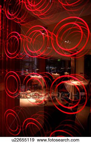Restaurant, view through glass View Large Photo Image Stock Photo - Restaurant, view through glass. Fotosearch
