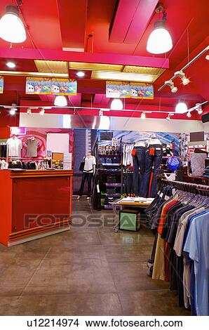 Picture - Clothing Store. Fotosearch
