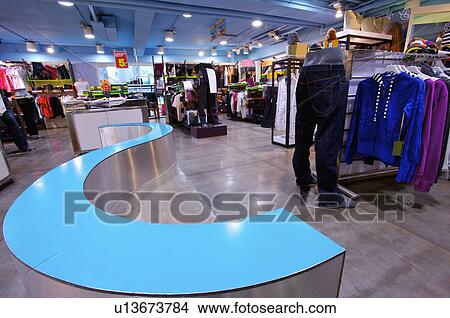 Picture - Clothing Store. Fotosearch