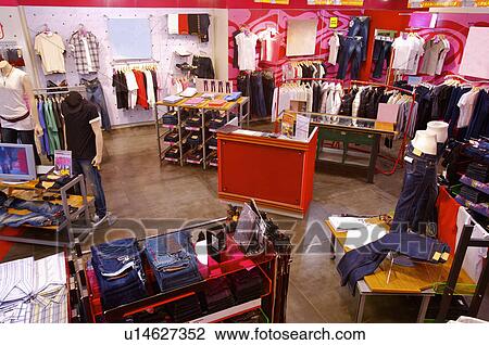 Stock Image - Clothing Store. Fotosearch